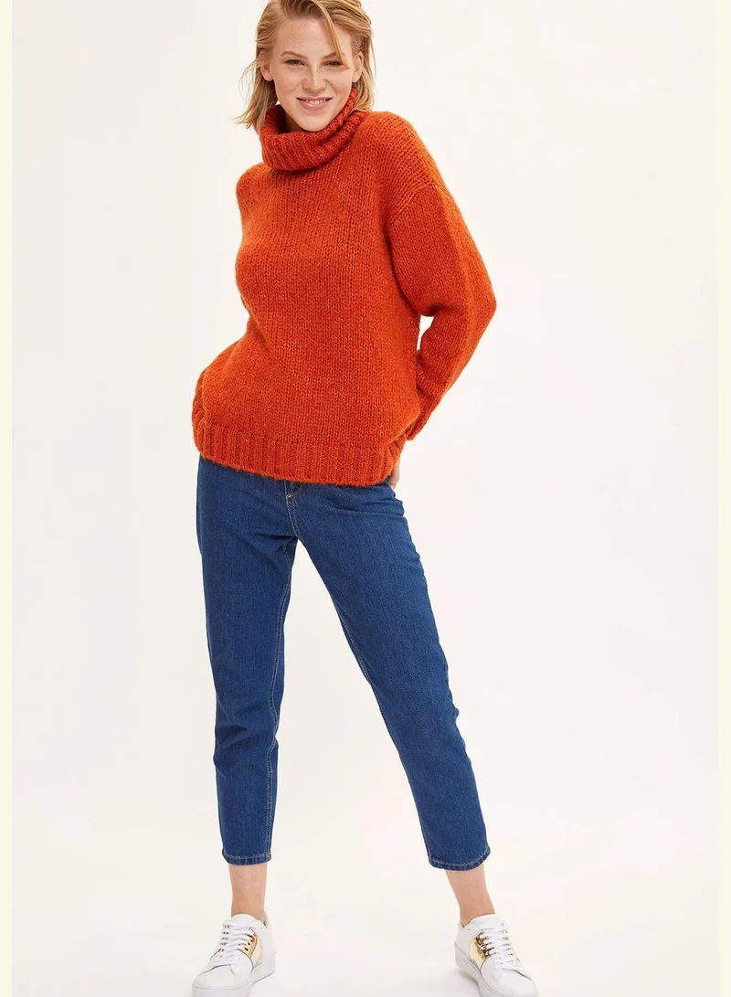 DeFacto Woman Oversize Fit Cowl Neck Tunic