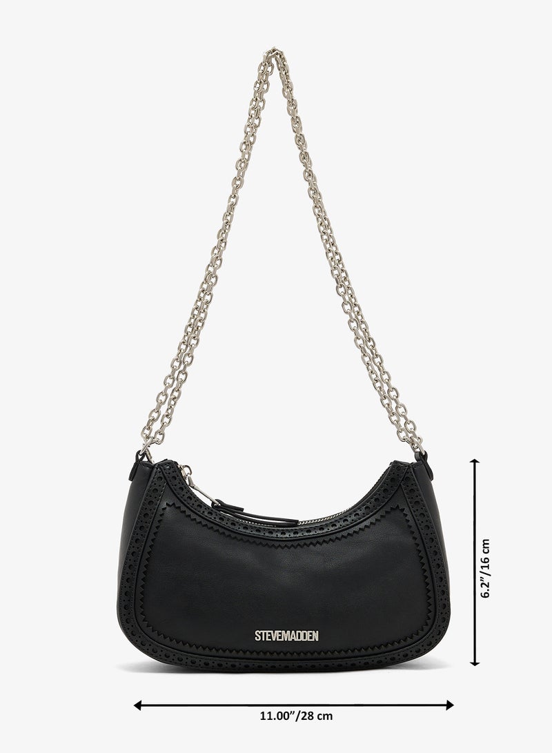 STEVE MADDEN Bodessa Half Moon Shoulder Bag - Image 5