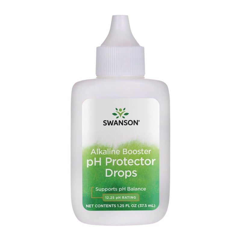 Swanson Alkaline Booster pH Protector Drops with 1225 pH Rating Make Your Own Alkaline Water Add to Distilled Water to Help Maintain pH Balance 125 Fl Oz - Image 1