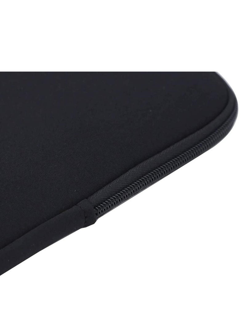 Soft Laptop Sleeve Protective Case Carrying Bag for 13.3 MacBook Air Pro Retina Touch Bar Notebook Ultrabook Chromebook (Black 13in) - Image 5