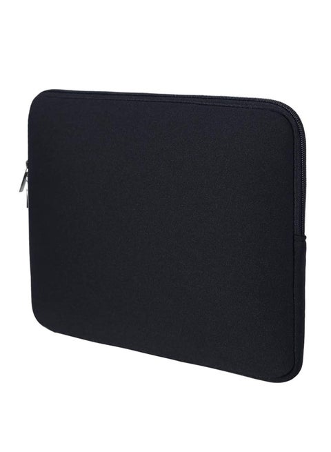 Soft Laptop Sleeve Protective Case Carrying Bag for 13.3 MacBook Air Pro Retina Touch Bar Notebook Ultrabook Chromebook (Black 13in)