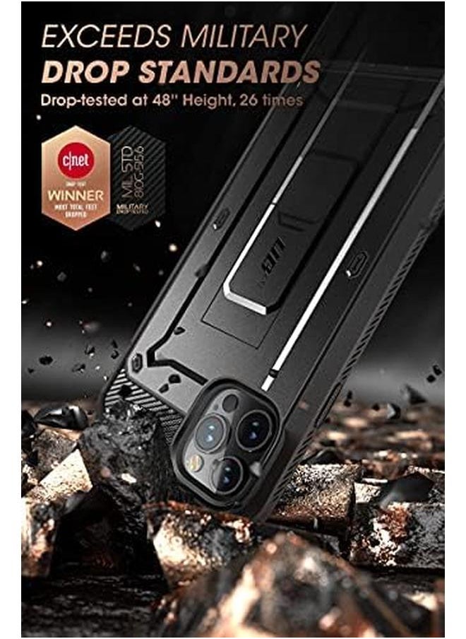 SupCase - Unicorn Beetle Pro Series Built In Screen Protector Full Body Rugged Holster Case For Iphone 13 Pro Max 2021 Release 6.7In Black - Image 1