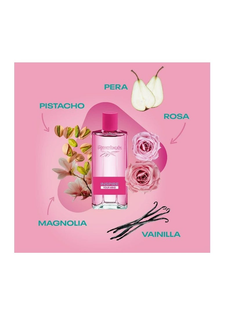 Reebok Inspire Your Mind Women's Perfume Eau de Toilette 100ml - Image 3
