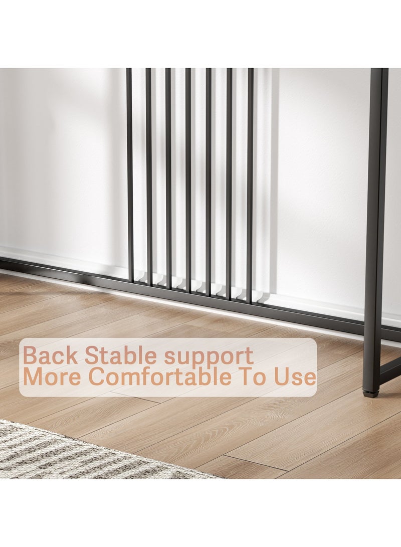 Chulovs Modern Console Table, Narrow & Long Sofa Table with a Stable Steel Frame, Multifunctional Entryway Table for Living Room, Bedroom, Hallway, Foyer, Office & Corner - Image 4