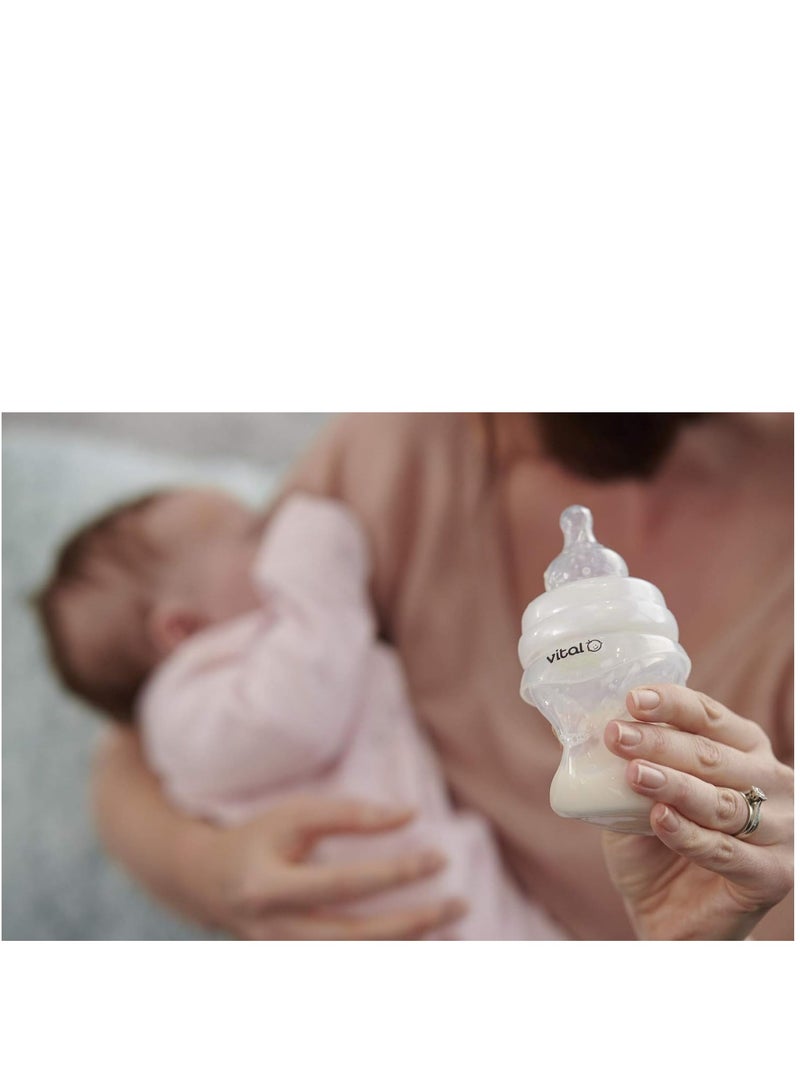 Vital Baby NURTURE Silicone Feed Assist Teats Slow Flow – 2pk - Image 3