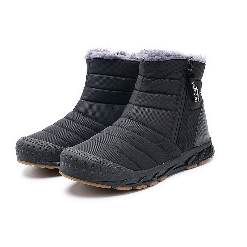 Outdoor Couple Snow Skiing Cotton Shoes - Image 2