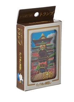 ensky Spirited Away Movie Scene Playing Cards Official Studio Ghibli Merchandise 