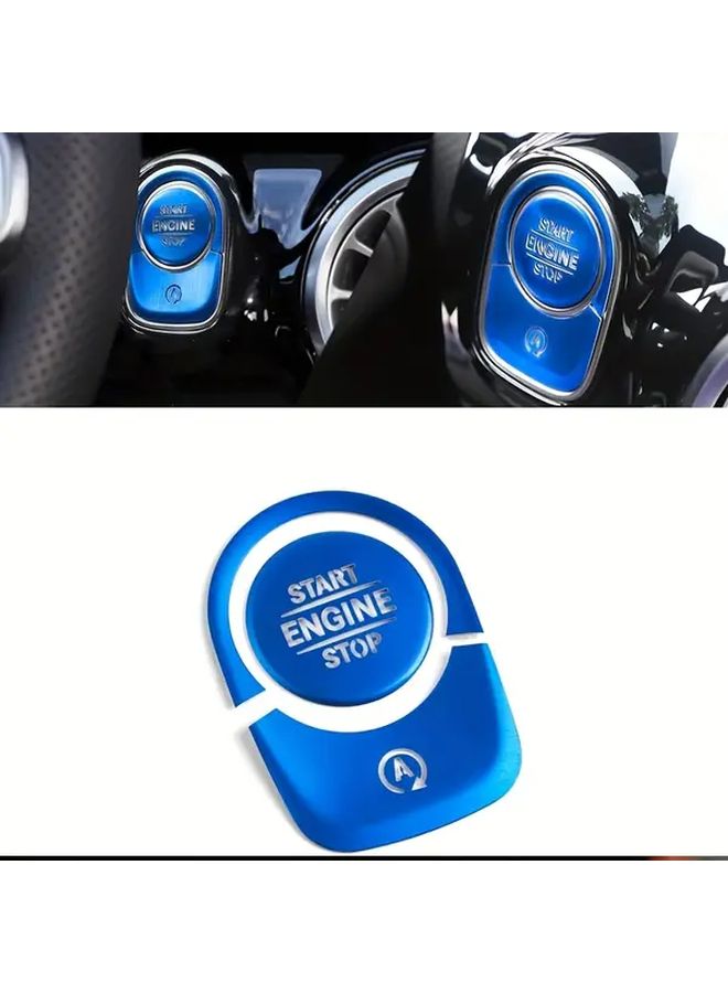 Silvery One Button Start Engine Cover for Mercedes Glb200 Gla Cla A Class - Image 2