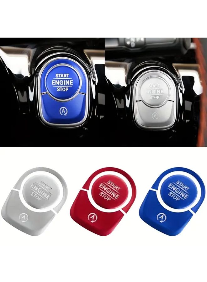 Silvery One Button Start Engine Cover for Mercedes Glb200 Gla Cla A Class - Image 3