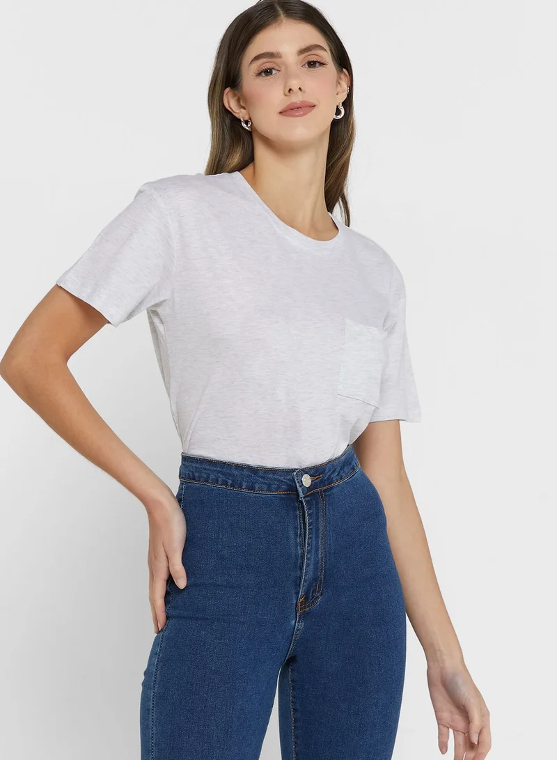 NEW LOOK 3 Pack Round Neck T-Shirt