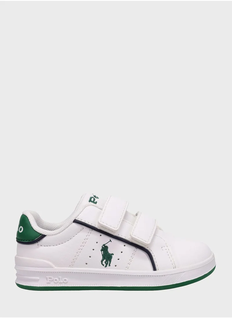 POLO RALPH LAUREN Kids Heritage Court Iii Ez Velcro Sneakers