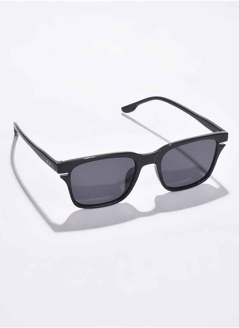 Haute Sauce Black Lens Black Butterfly Sunglasses  - Image 1