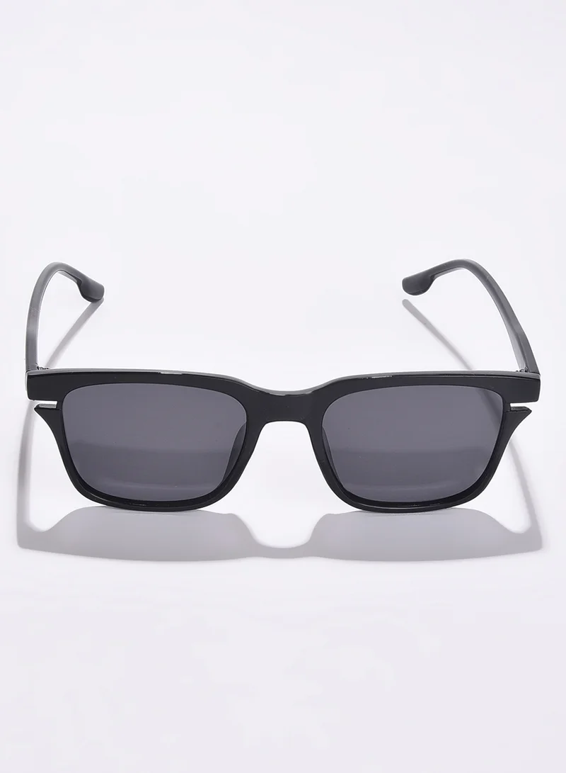 Haute Sauce Black Lens Black Butterfly Sunglasses