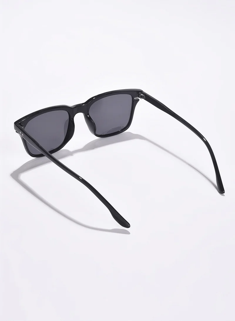 Haute Sauce Black Lens Black Butterfly Sunglasses