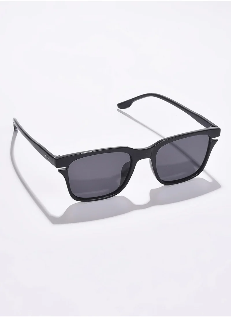 Haute Sauce Black Lens Black Butterfly Sunglasses