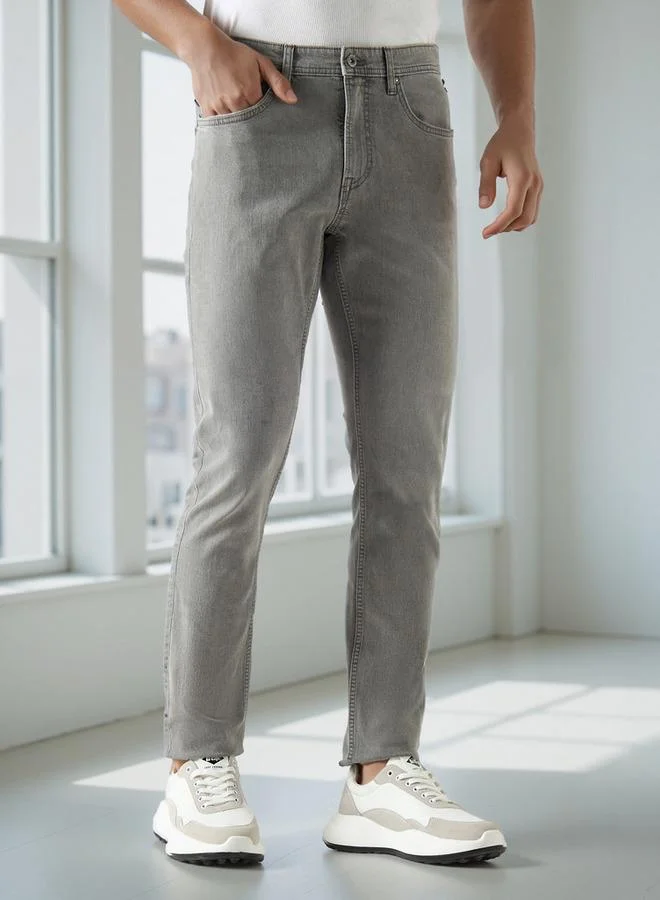Men Skinny Fit High Rise Jeans