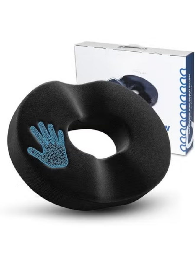 Orthopedic Donut Seat Cushion for Tailbone & Hemorrhoid Relief – Comfortable Ring Pillow for Sitting Support, Pregnancy & Postpartum Use - Image 1