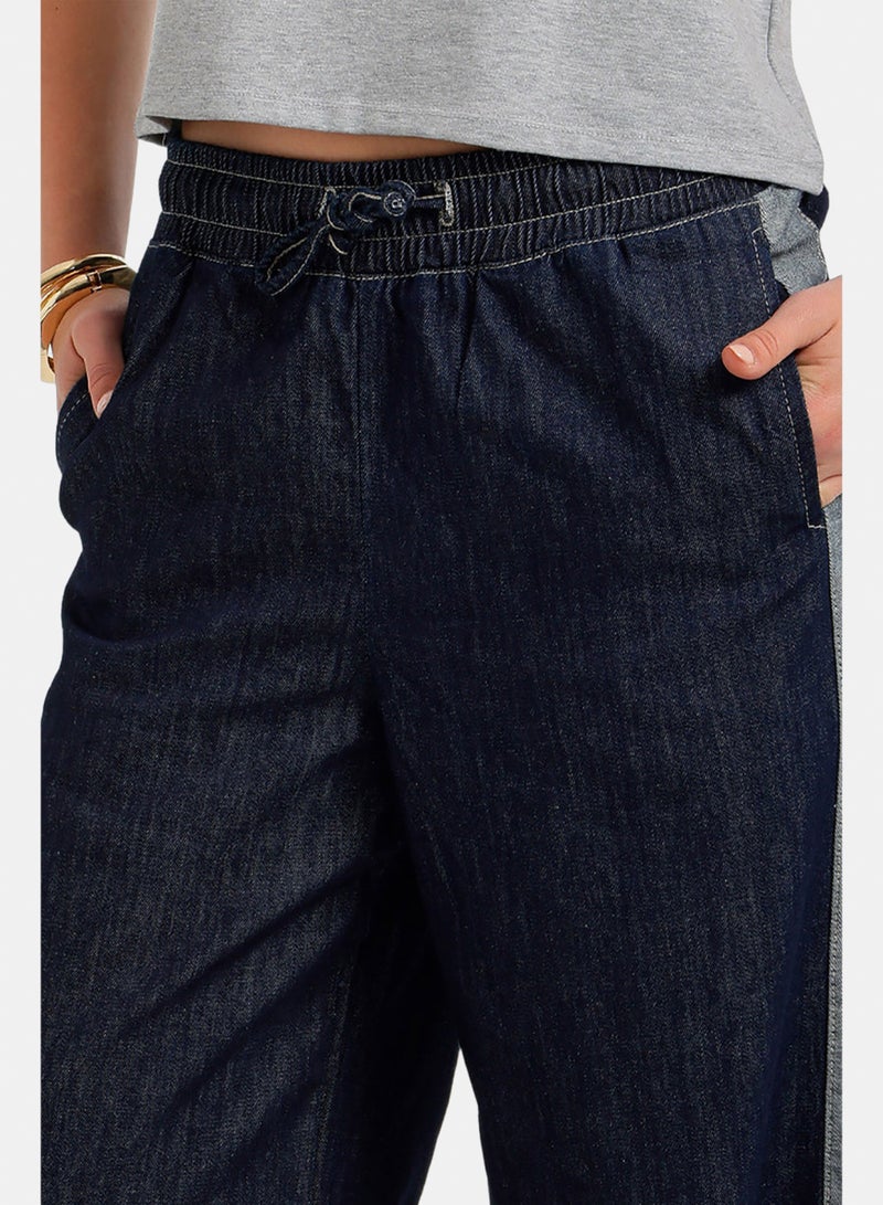 Carina Two-Tone Denim Pants - Image 5