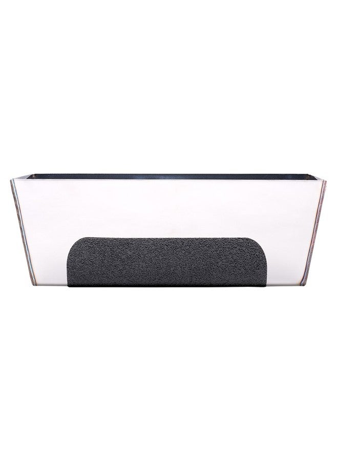 TOOLPRO Stainless Steel Mud Pan (Stainless Steel - No-Slip Grip, 12 in.) - Image 5