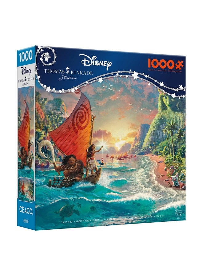 سيكو - توماس كينكيد - أحلام ديزني - موانا - أحجية الصور المقطوعة المكونة من 1000 قطعة - Image 3