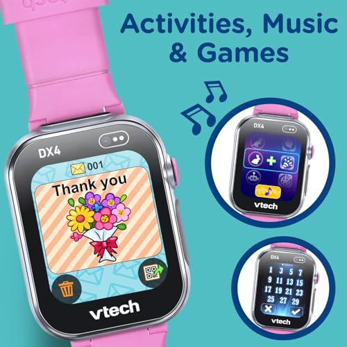 VTech KidiZoom Smartwatch DX4, Pink - Image 5