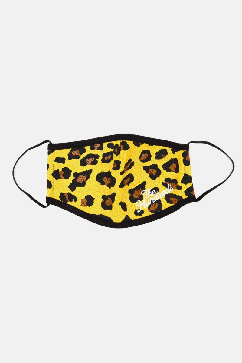 The Hundreds Animal Print Face Mask, Multicolor - Image 1