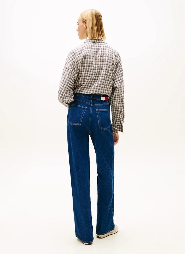 TOMMY JEANS Casual Wide Leg Jeans