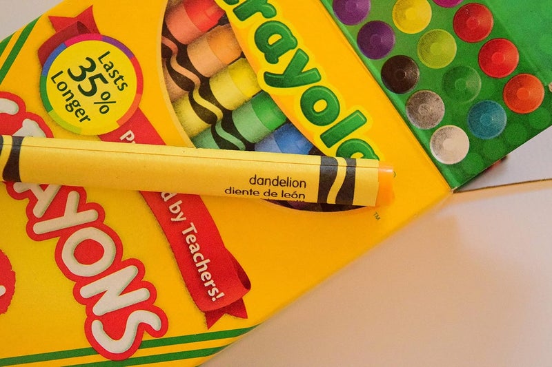 JOT Crayons With Built-In Sharpener Non-Toxic, 48 Count - Image 3