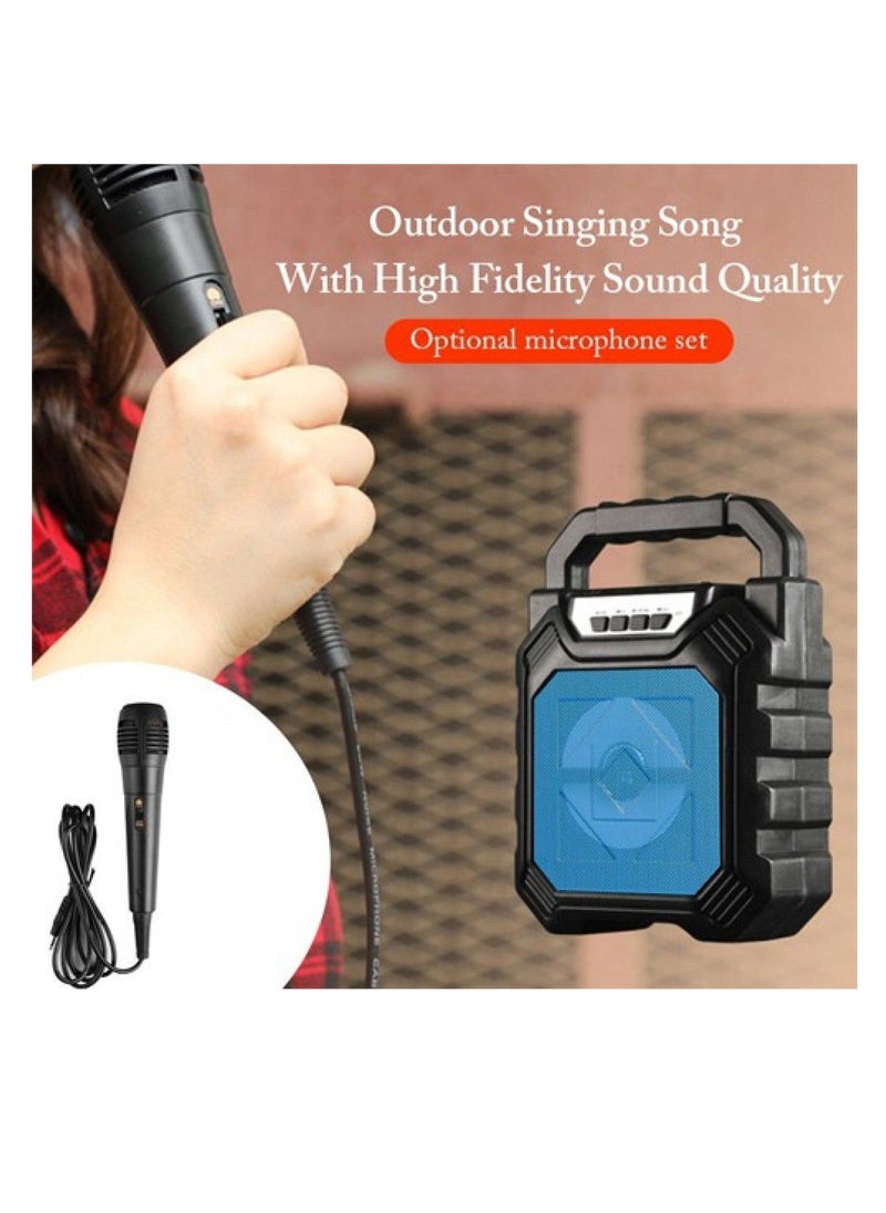 Portable Sound Box Bass Stereo Subwoofer Support USB TF Card AUX-in FM Radio 3D Wireless bluetooth Speaker