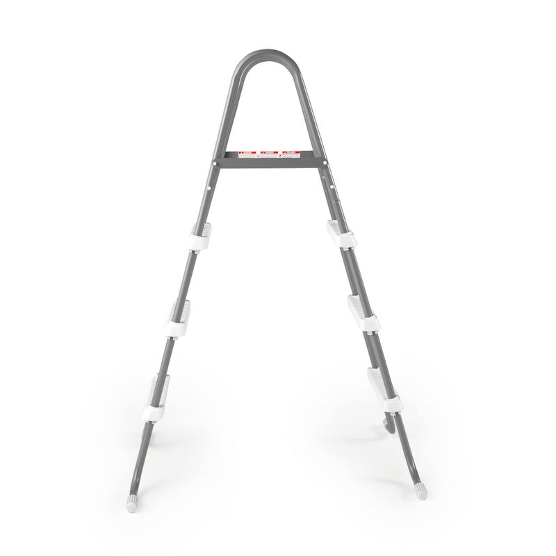 Intex Above Ground Steel Frame Swimming Pool Ladder for 42-in. Wall Height Pools - Image 5