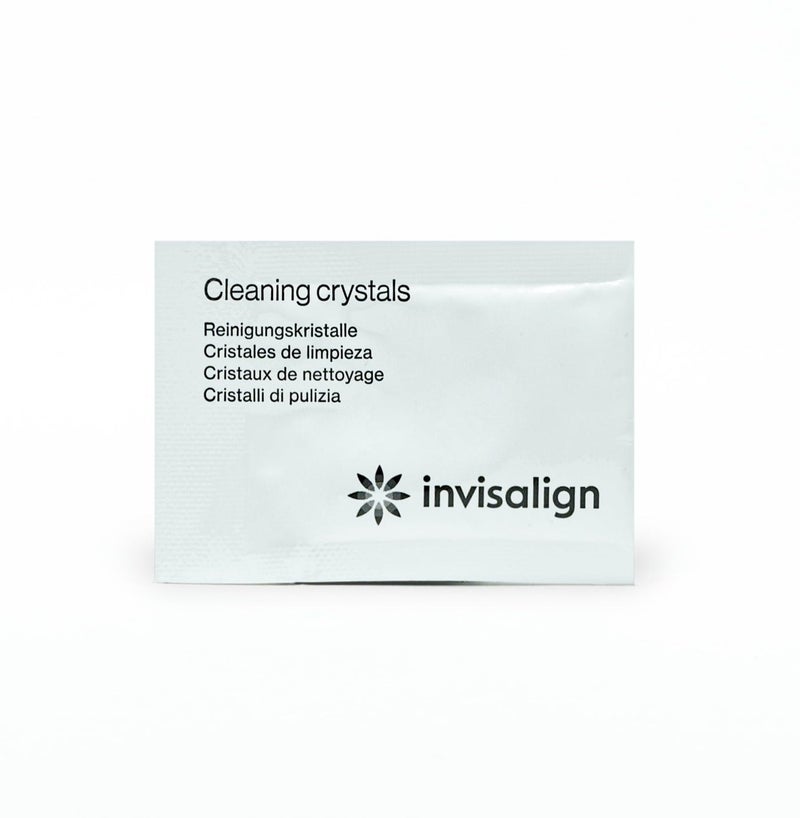 INVISALIGN بلورات تنظيف إنفزلاين للموصلات الشفافة والحافظات، (50 عبوة) - Image 2