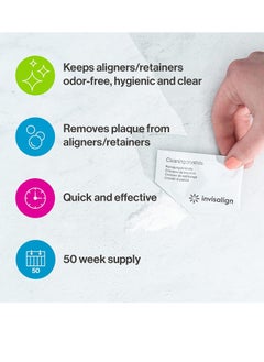 INVISALIGN INVISALIGN Cleaning Crystals for Clear Aligners and Retainers, (50 Packets)  - Image 4