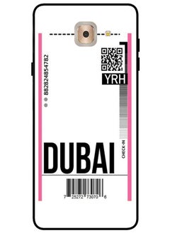 Protective Case Cover For Samsung Galaxy J7 Max Smart Series Printed Protective Case Cover for Samsung Galaxy J7 Max Dubai Ticket