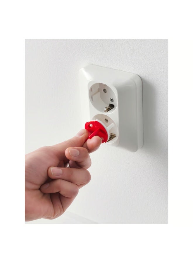 Child Safety Plug Covers – White Outlet Protectors for Baby & Toddler Safety – Electrical Socket Caps for Home Protection – Durable, Easy-to-Install Plug Safety Covers (White)  - Image 3