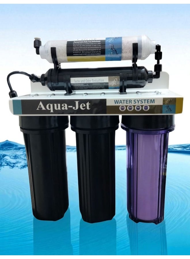 سول فلتر مياه 5 مراحل اكوا جيت الاسود - Image 1