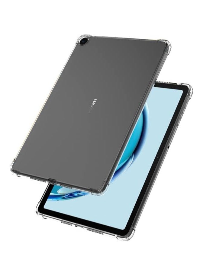 Case Compatible with Huawei MatePad SE 10.4 Inch Case, Ultra Thin Silicone Shockproof Back Cover HD Transparent TPU Protective Case - Clear Transparent - Image 1
