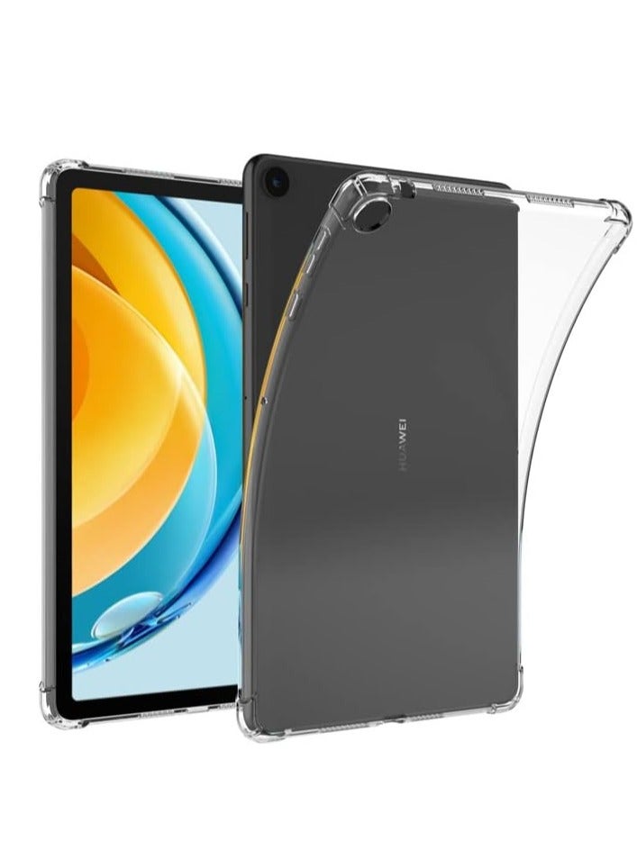 Case Compatible with Huawei MatePad SE 10.4 Inch Case, Ultra Thin Silicone Shockproof Back Cover HD Transparent TPU Protective Case - Clear Transparent - Image 2