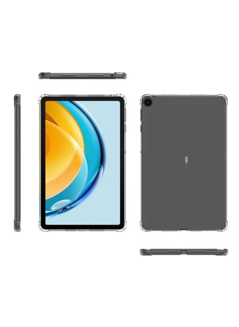 Case Compatible with Huawei MatePad SE 10.4 Inch Case, Ultra Thin Silicone Shockproof Back Cover HD Transparent TPU Protective Case - Clear Transparent - Image 5