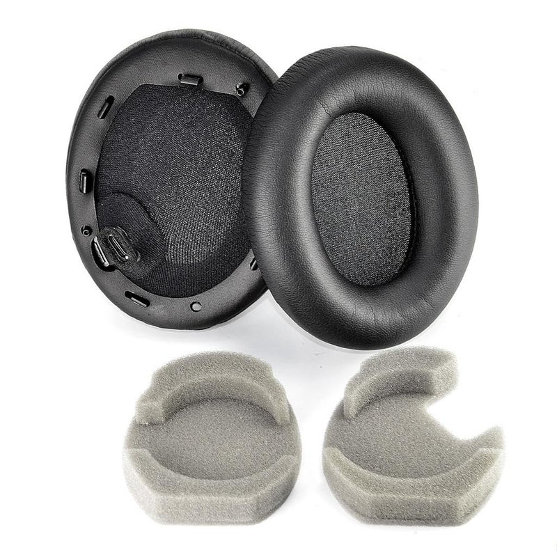 Replacement Earphone Sleeve Cushion Pad For Sony WH 1000XM4 Headphones Black - Image 4