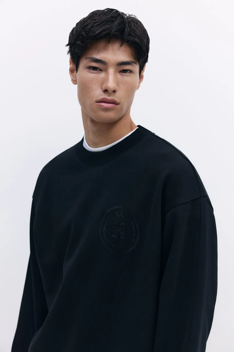 H&M Regular Fit Printed sweatshirt