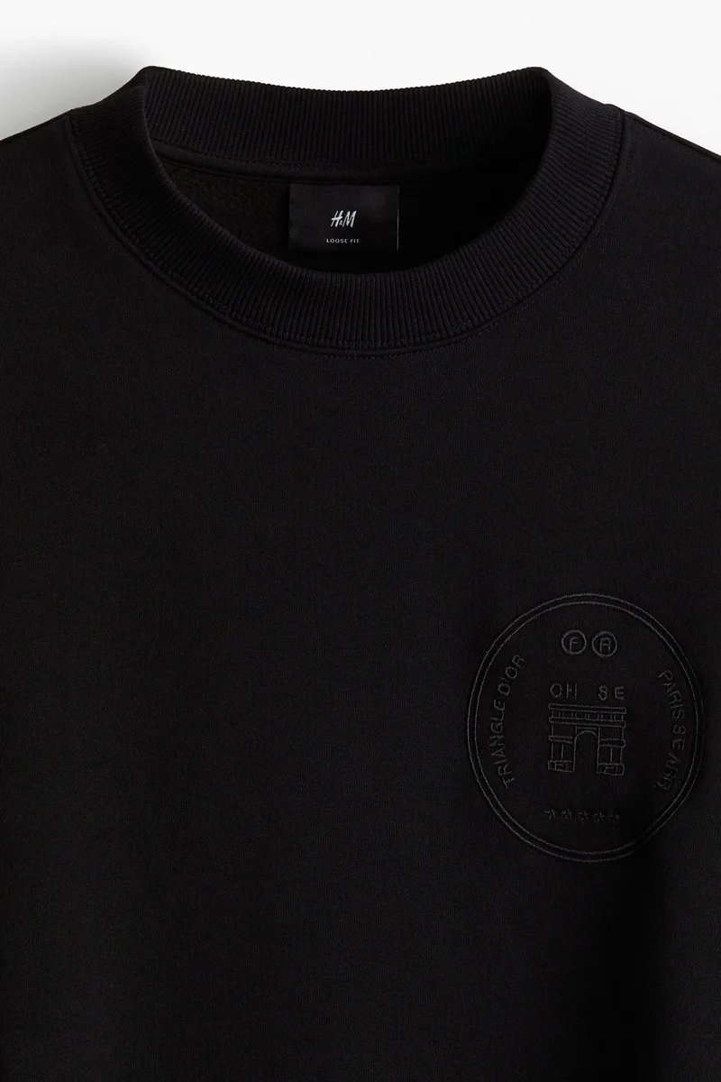 H&M Regular Fit Printed sweatshirt