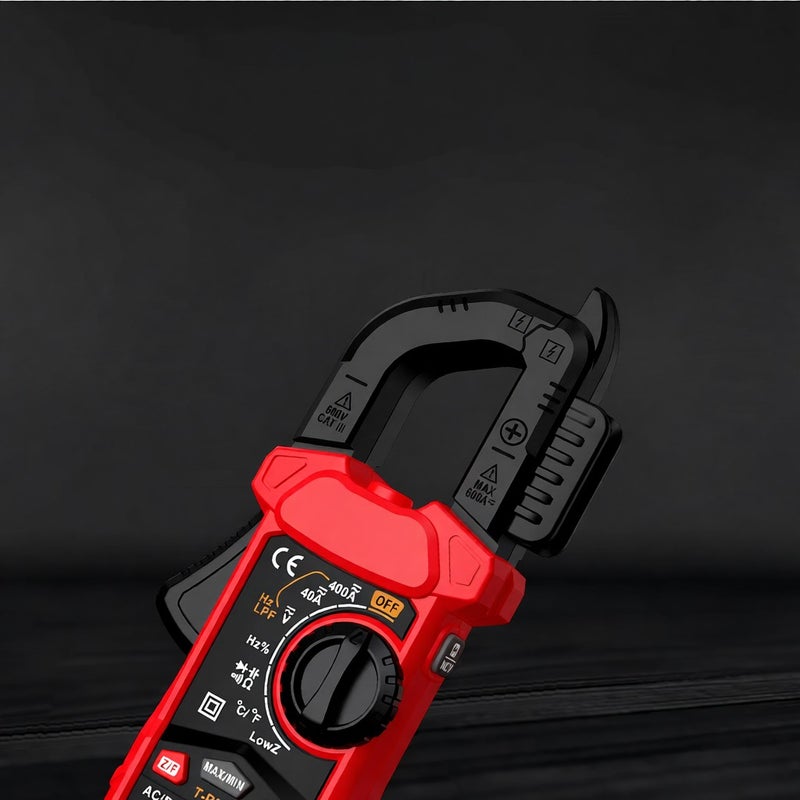 HABOTEST HT207D 4000 Counts Digital Clamp Meter Multimeter Handheld AC DC Voltage Current Voltmeter Diode Resistance Clamp Meter High-Precision Multifunctional Digital Display Clamp Meter - Image 2