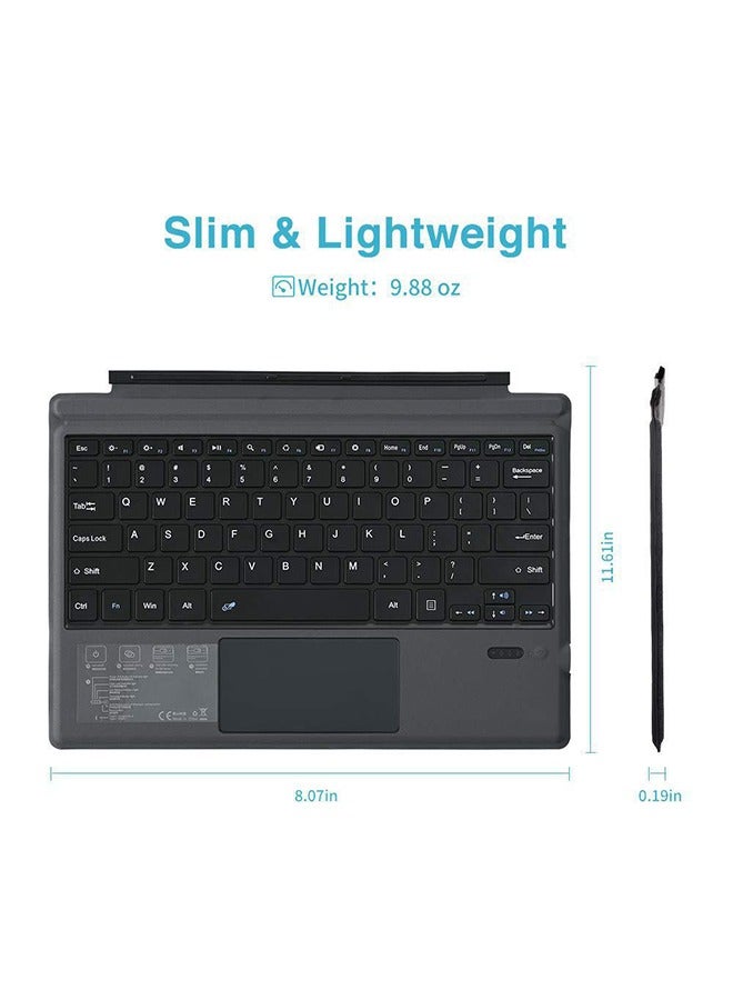 تونكي جهاز Surface Pro3/4/5/5/6/7 - غطاء من النوع المميز أسود - Image 5