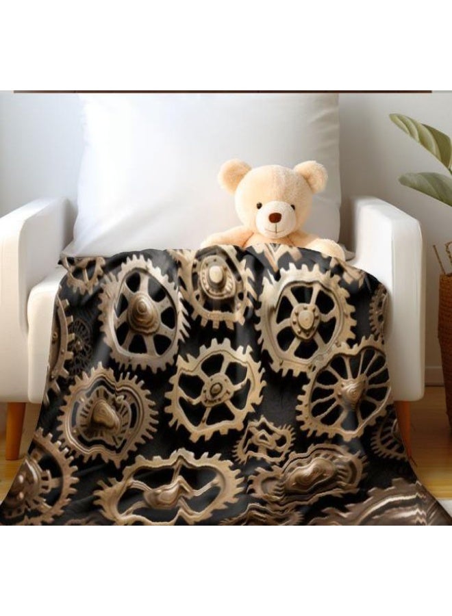 general Baby and children's cartoon flannel thin blanket (warm and comfortable, suitable for sleep, game use) 70cm*100cm - Image 5