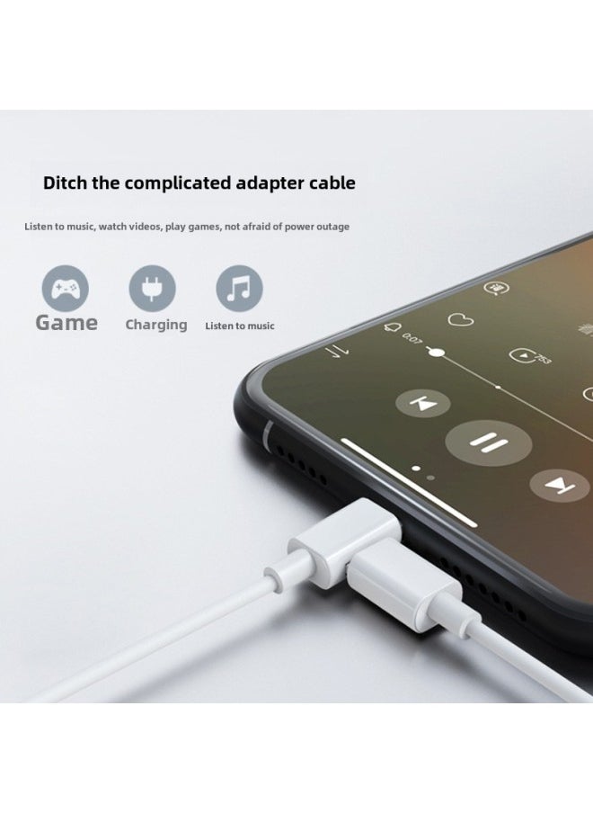 Generic - Suitable For The Second Generation Of Apple Headphones In-ear Subwoofer Android Universal In-line Pop-up Window Wire Control Third Generation LeTV Headphones-Color:The Three-generation TYPE-C Interface (analog) Defect Rate Is Controlled At 3 Per Thousand - Image 1