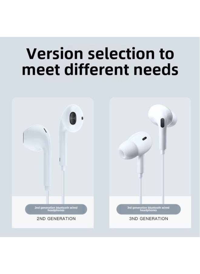 Generic - Suitable For The Second Generation Of Apple Headphones In-ear Subwoofer Android Universal In-line Pop-up Window Wire Control Third Generation LeTV Headphones-Color:The Three-generation TYPE-C Interface (analog) Defect Rate Is Controlled At 3 Per Thousand - Image 1
