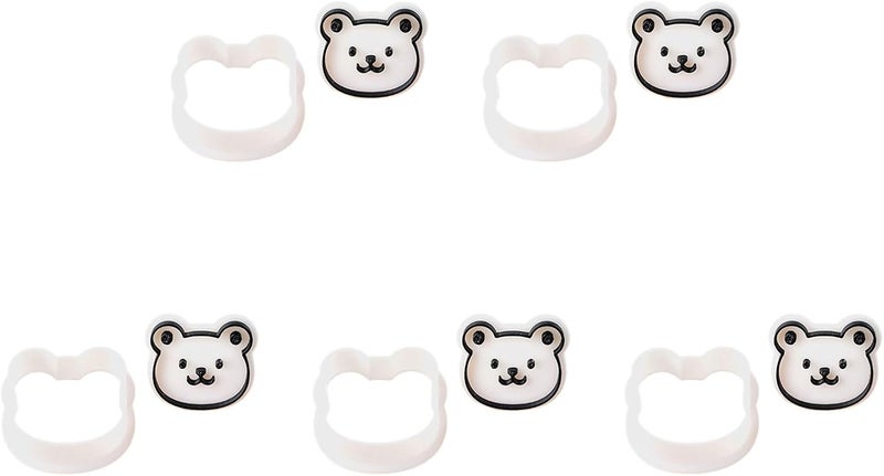 Cartoon Animal Shape Baking Essential Easy To Use Cookie Stamp Treat Molds Set For Fun Animal Themed Treat Birthday Party Favor - Image 1