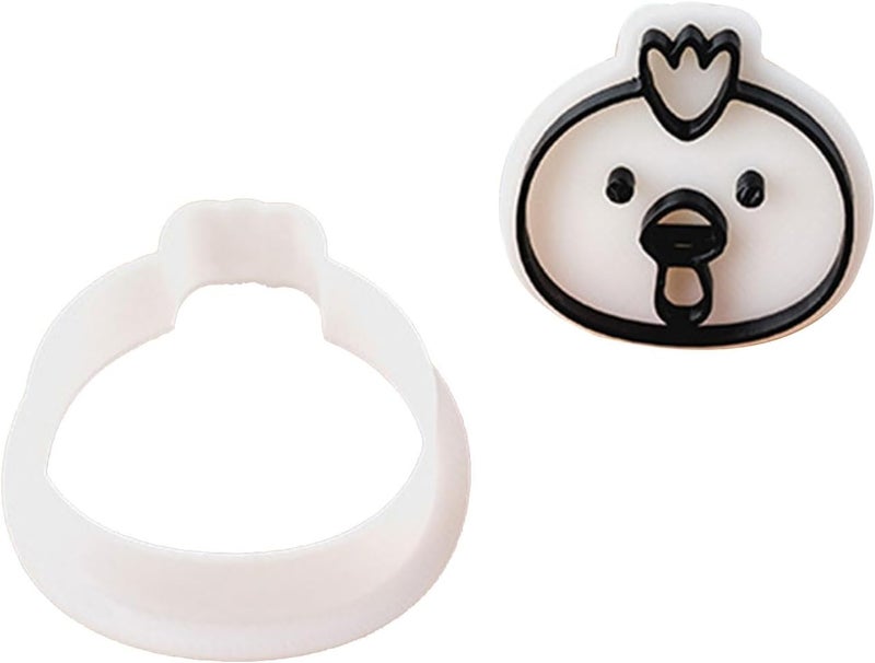 Cartoon Animal Shape Baking Essential Easy To Use Cookie Stamp Treat Molds Set For Fun Animal Themed Treat Birthday Party Favor - Image 5