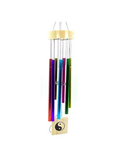 Plus Value Plus Value Wind Chimes for Home Decor Positive Energy Windchimes for Balcony Bedroom Good Peaceful Sound 7 Metal Pipes Multicolor  - Image 4