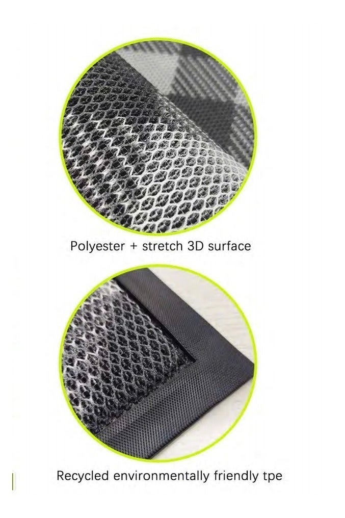 Premium Half Round Printed TPE Door Mat – Non Slip, Washable, Durable Entrance Rug for Indoor & Outdoor Use - Image 5